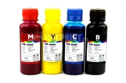 Комплект пигментных чернил Ink-Mate (100ml. 4 цвета) для принтеров Epson. Вид  1