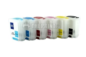 ПЗК (Перезаправляемые картриджи) для HP DesignJet-30/ 90/ 130. Вид  1