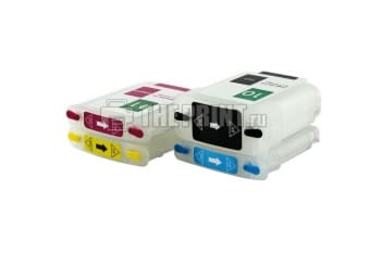 ПЗК (Перезаправляемые картриджи) для HP Business InkJet-2800/ DesignJet-100/ 110. Вид  3