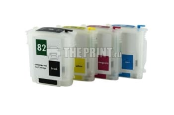 ПЗК (Перезаправляемые картриджи) для HP DesignJet-111. Вид  2