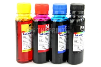 Комплект чернил Epson L-series Ink-Mate (100ml. 4 цвета) для принтеров Epson L120/ L200/ L210. Вид  2