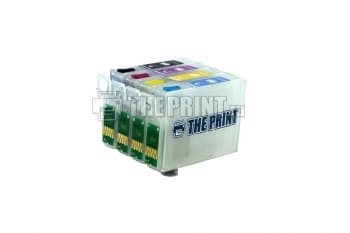 ПЗК (Перезаправляемые картриджи) для Epson Stylus SX125/ SX130/ SX440. Вид  2