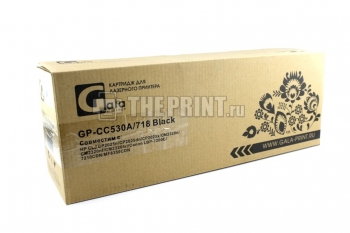 Картридж Canon C-718Bk для принтеров Canon LBP-7200/ 7210/ MF-724/ 728. Вид  4