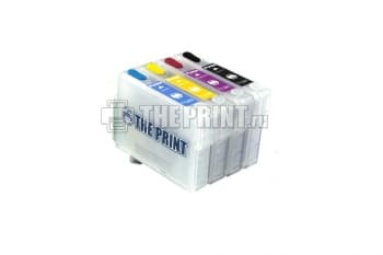 ПЗК (Перезаправляемые картриджи) для Epson Stylus SX230/ SX430/ Stylus Office BX305. Вид  1