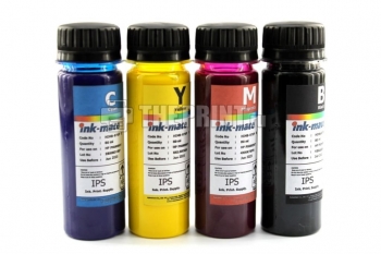 Комплект пигментных чернил HP Ink-Mate (50ml. 4 цвета) для картриджей HP. Вид  2