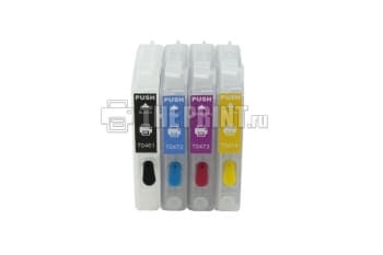 ПЗК (Перезаправляемые картриджи) для Epson Stylus C63/ C65/ CX3500. Вид  4