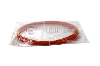 Купить оранжевый ABS пластик для 3D принтеров и ручек диаметром 1,75мм. Вид 4.