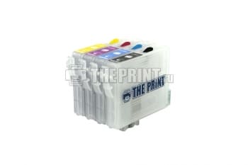 ПЗК (Перезаправляемые картриджи) для Epson Stylus C87/ CX3700. Вид  2