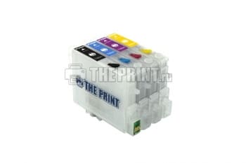 ПЗК (Перезаправляемые картриджи) для Epson Stylus C87/ CX3700. Вид  1