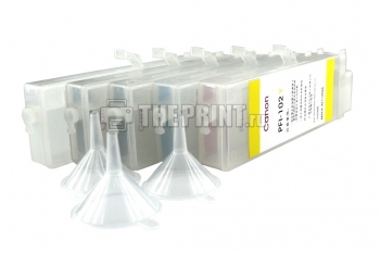 Универсальные ПЗК для Canon imagePROGRAF-iPF600/ iPF700/ iPF765/ iPF780 без чипов. Вид  2