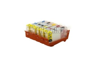 ПЗК (Перезаправляемые картриджи) с чипами для Canon PIXMA MP540/ MP550/ MP630/ iP3600. Вид  3
