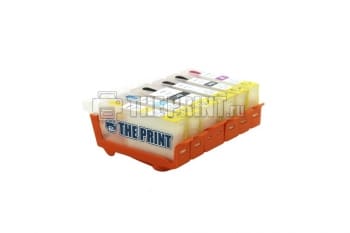 ПЗК (Перезаправляемые картриджи) с чипами для Canon PIXMA MP980/ MP990. Вид  3