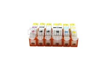 ПЗК (Перезаправляемые картриджи) с чипами для Canon PIXMA MP980/ MP990. Вид  4