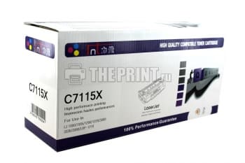 Картридж HP C7115X (15X) для принтеров HP LaserJet LJ 1200/ 3320/ 3330. Вид  4