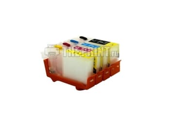 ПЗК (Перезаправляемые картриджи) с чипами для Canon PIXMA iP3300/ iP3500/ MP510/ iX4000. Вид  2