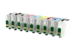 ПЗК (Перезаправляемые картриджи) для Epson Stylus Photo R3000