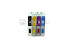 ПЗК (Перезаправляемые картриджи) для Epson Expression Home XP-207/ 303/ 306. Вид  4