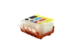 ПЗК (Перезаправляемые картриджи) с чипами для Canon PIXMA iP3300/ iP3500/ MP510/ iX4000. Вид  3