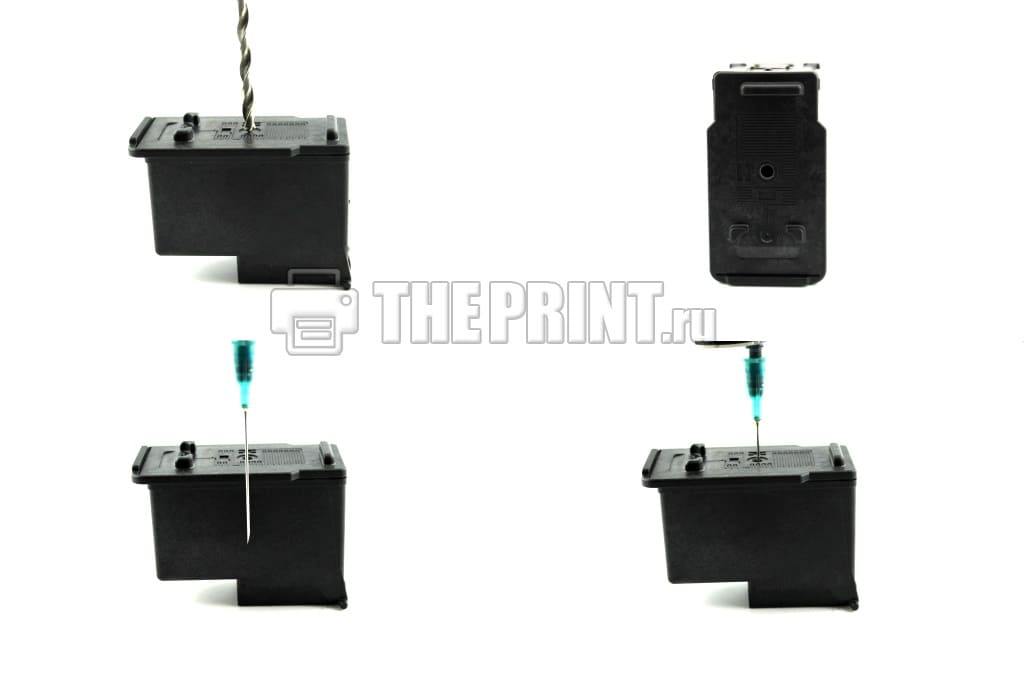 Заправка картриджа Canon PG-540