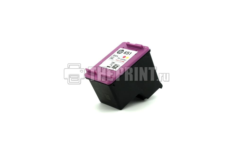 Цветной картридж HP 651