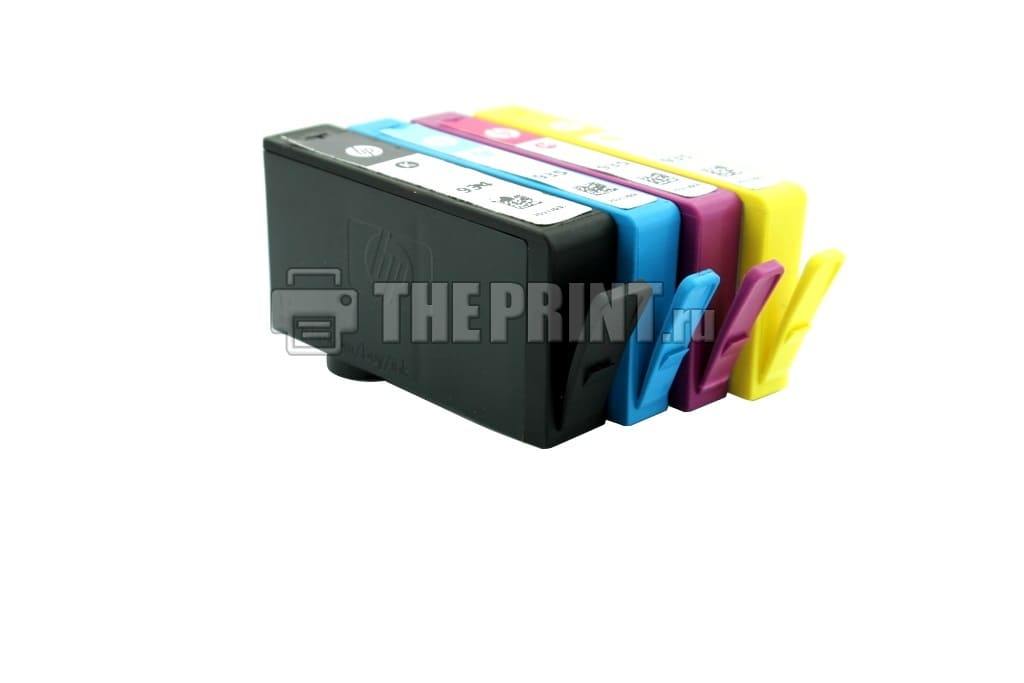 Черный и цветные картриджи HP OfficeJet Pro-6830